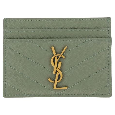 saint laurent card wallet